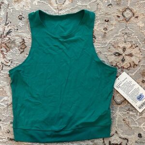 Lululemon - senseknit tank - green/jade Muscle Tee